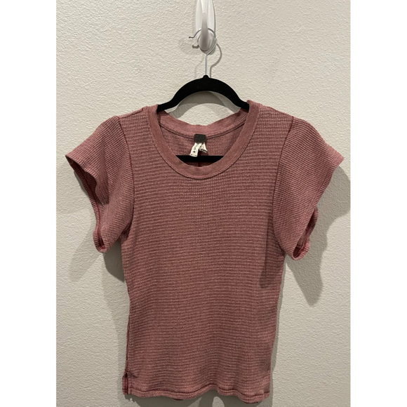 WE THE FREE Flutter Short Sleeve Thermal Top - Picture 3 of 7